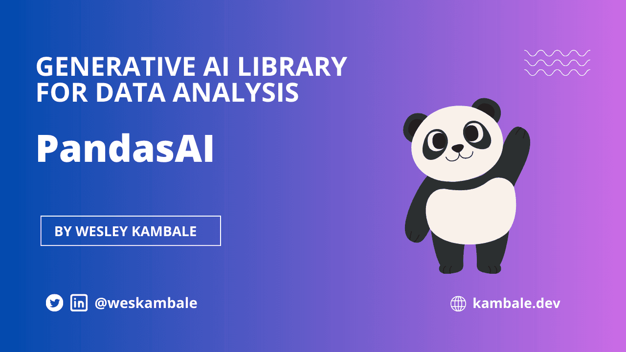 PandasAI: The Generative AI Library