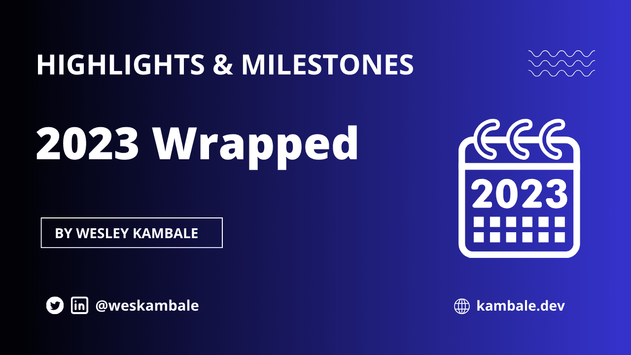 Dear 2023, thank you!